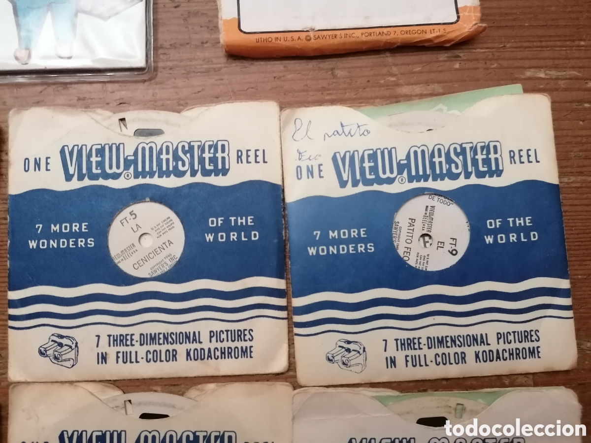 C&aacute;mara de fotos: Antiguo lote VIEW-MASTER - Foto 10