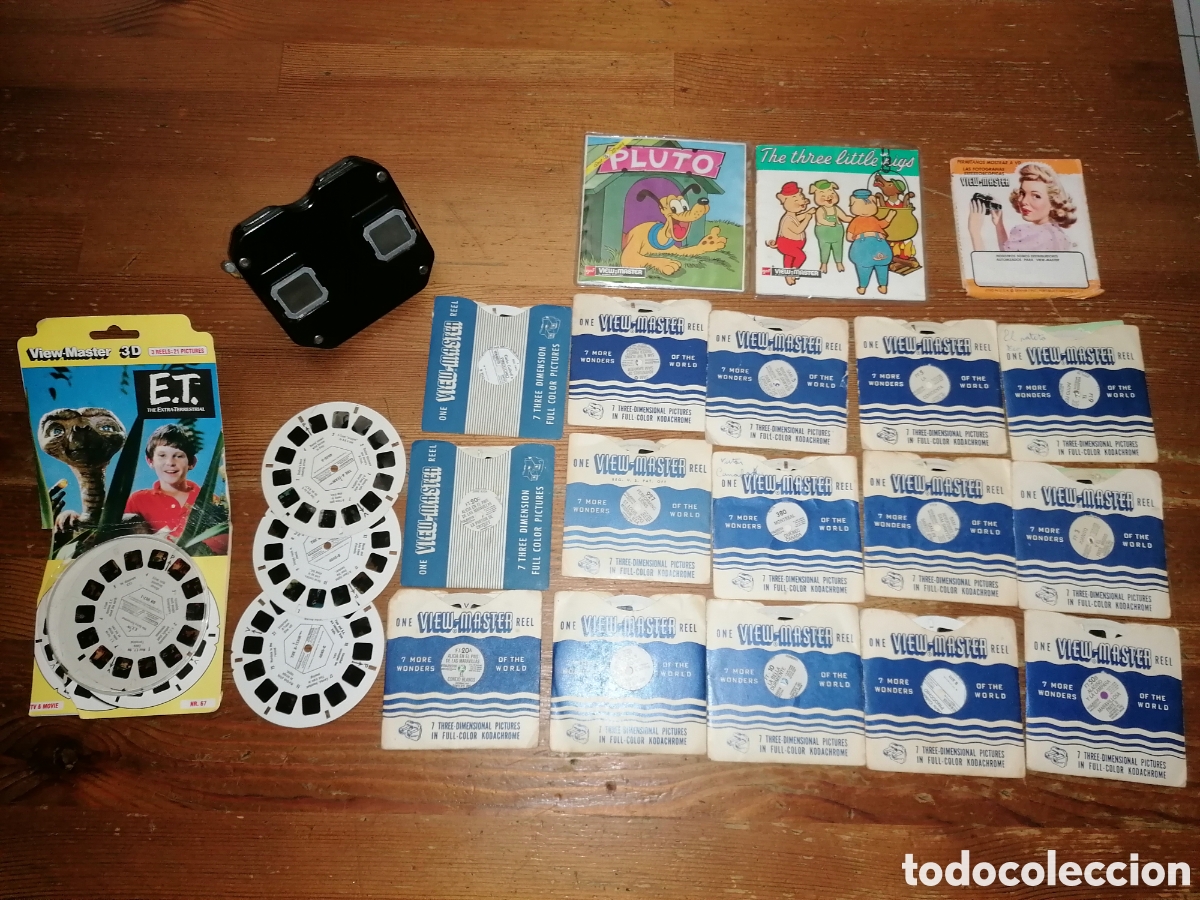 C&aacute;mara de fotos: Antiguo lote VIEW-MASTER