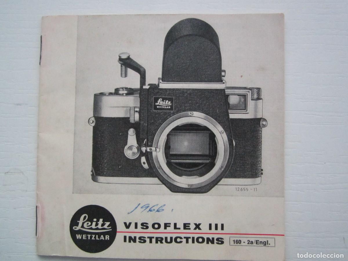 C&aacute;mara de fotos: CATALOGO MANUAL LEITZ WETZLAR VISOFLEX III - Foto 1