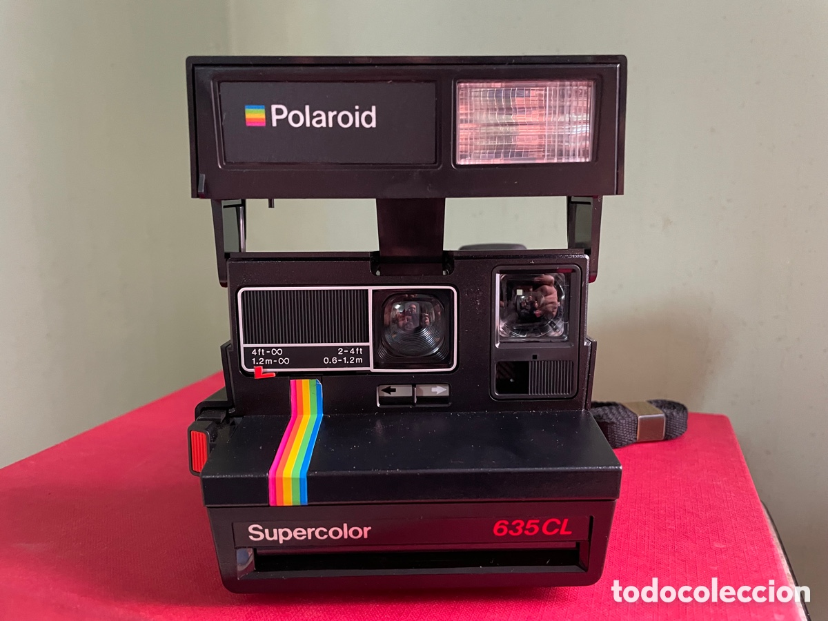 C&aacute;mara de fotos: C&aacute;mara Polaroid con su bolsa original. - Foto 1