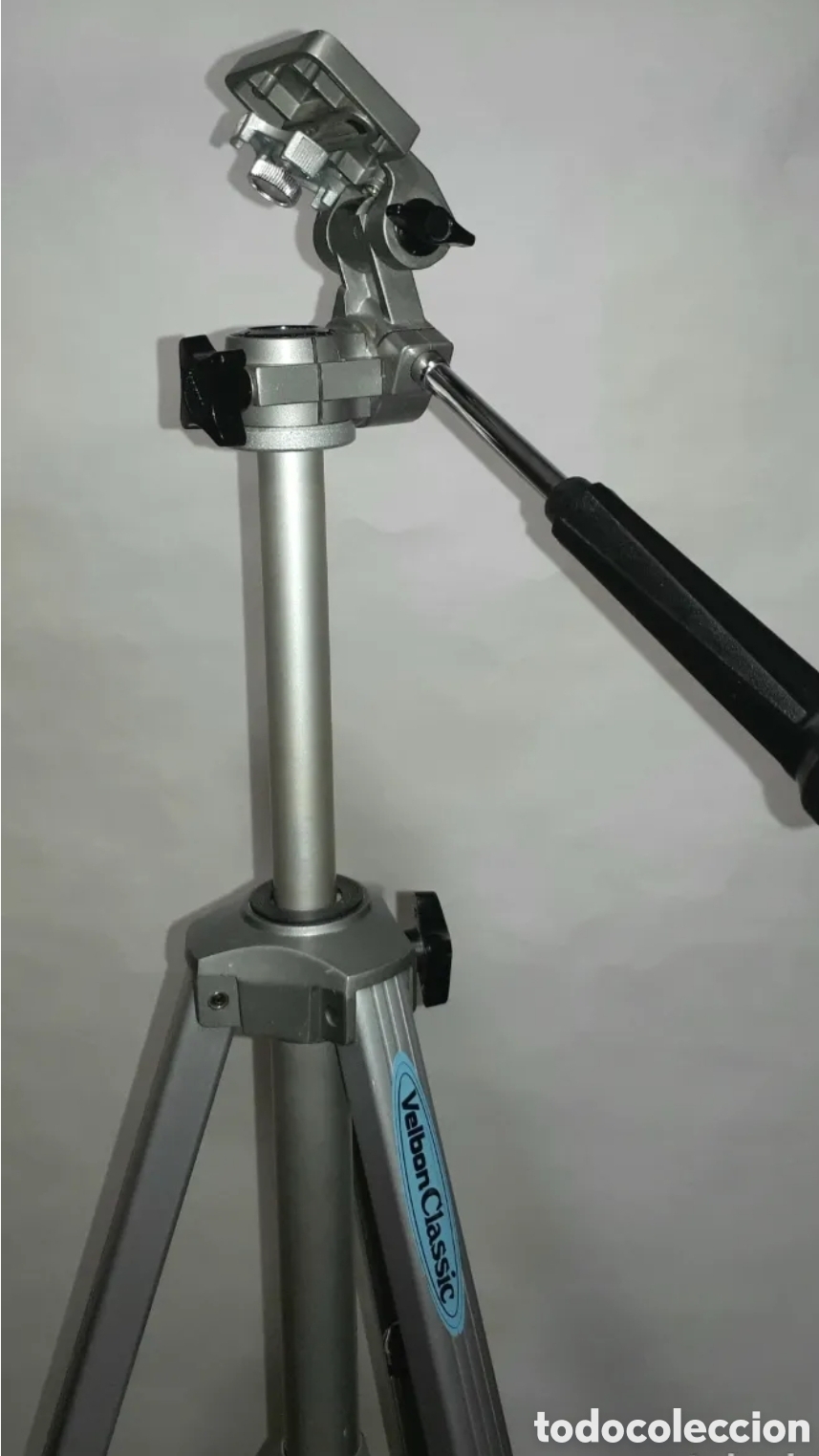 C&aacute;mara de fotos: TR&Iacute;PODE ALUMINIO, &rdquo;VELBON CLASSIC&rdquo; - 150 CM - Foto 2