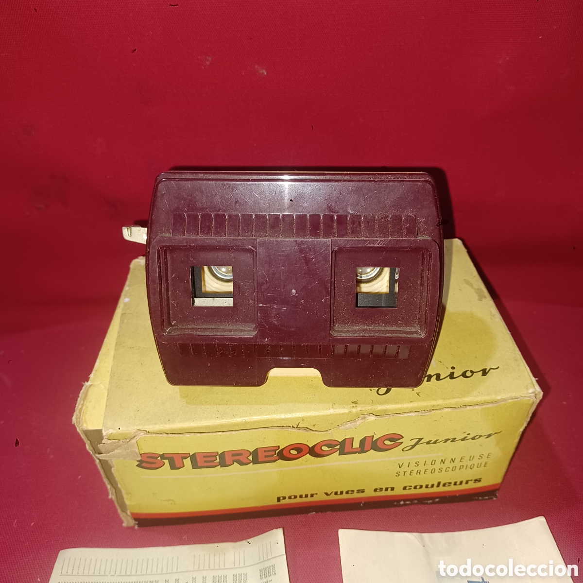 C&aacute;mara de fotos: Stereoclic Junior en caja y con papeles originales - Foto 3