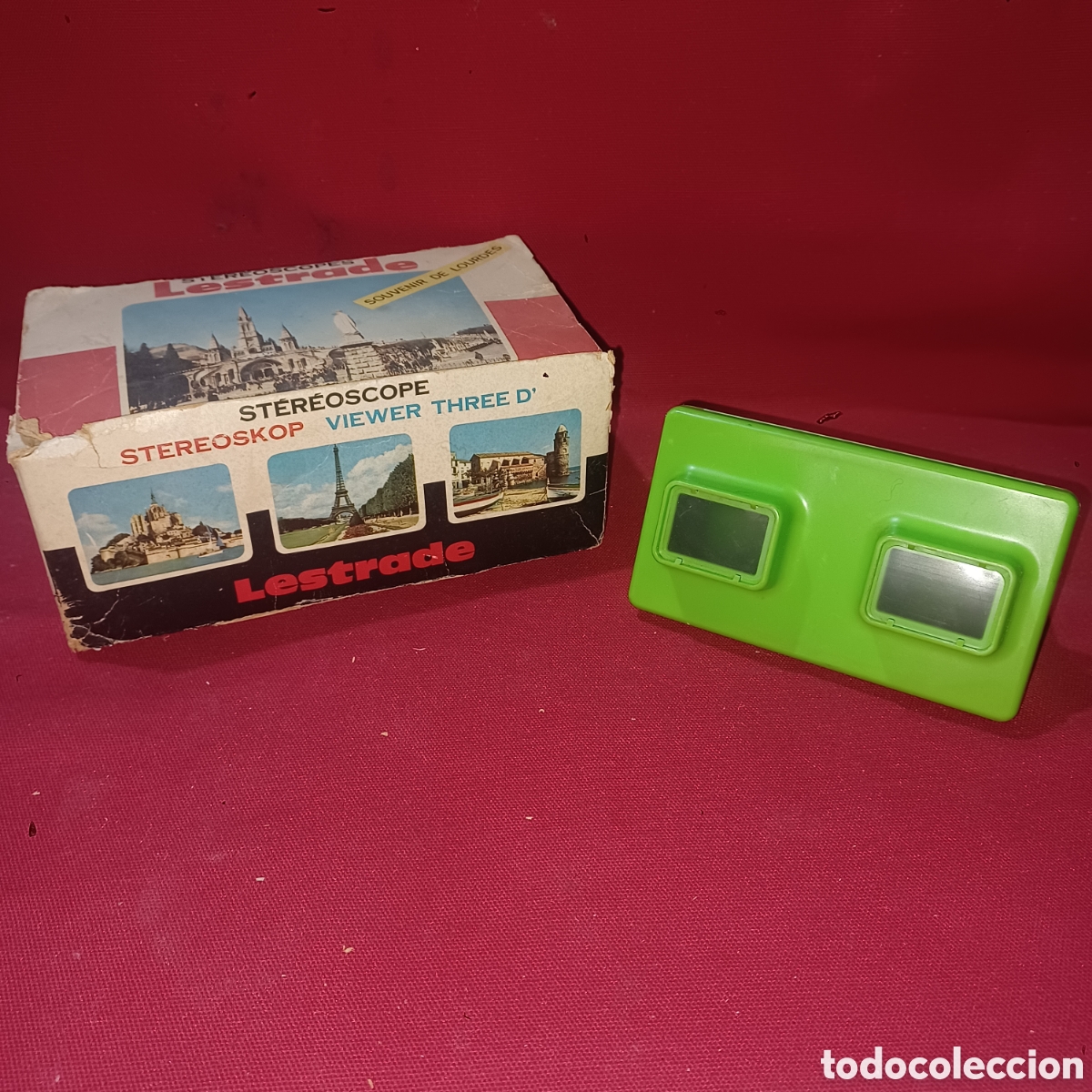 C&aacute;mara de fotos: Stereoscope Lestrade Simplex estereoscopio - Foto 2