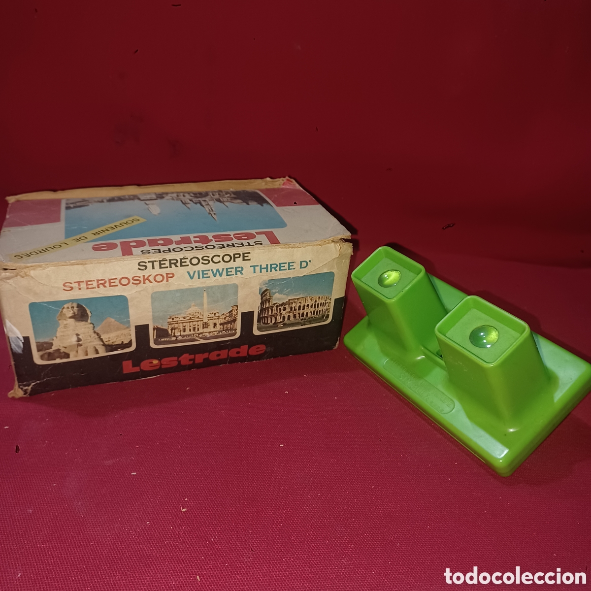 C&aacute;mara de fotos: Stereoscope Lestrade Simplex estereoscopio - Foto 1