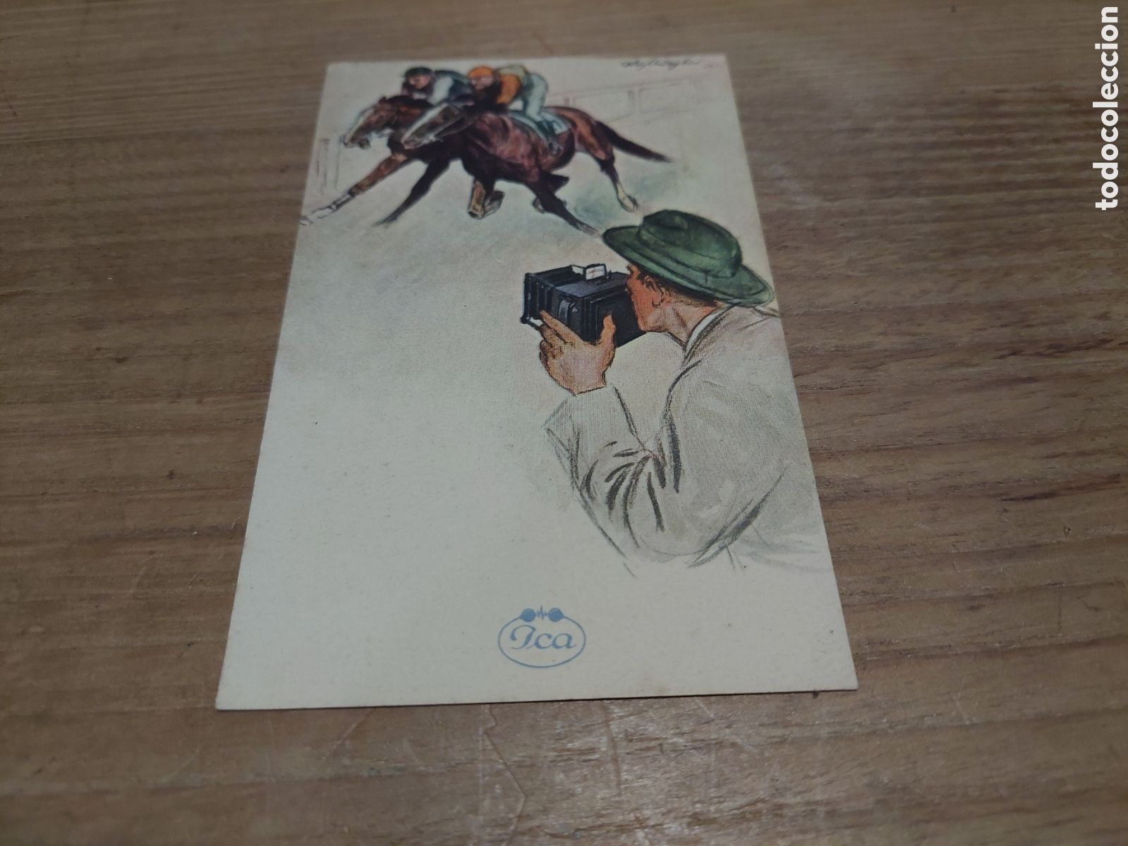 Fotokamera: Postal c&aacute;maras jca zeiss tessar sin igual para deportes h&iacute;pica