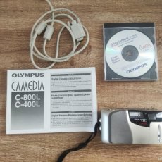 Cámara de fotos: OLYMPUS CAMEDIA C-800 L C800L + CABLE +INSTRUCCIONES + CD - NO FUNCIONA!!