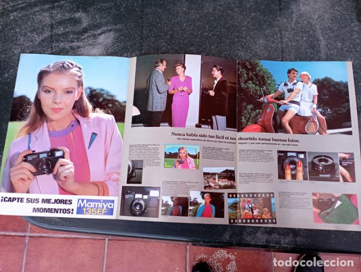 C&aacute;mara de fotos: Antigua publicidad de MAMIYA.TRIPTICO. - Foto 2