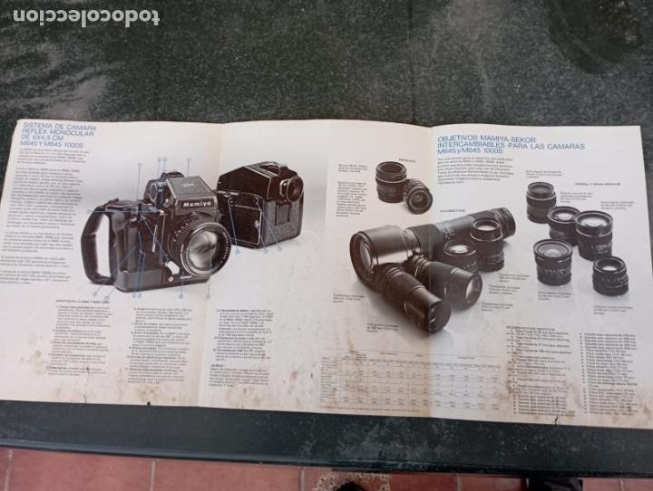 C&aacute;mara de fotos: PUBLICIDAD OBJETIVOS MAMIYA. - Foto 2