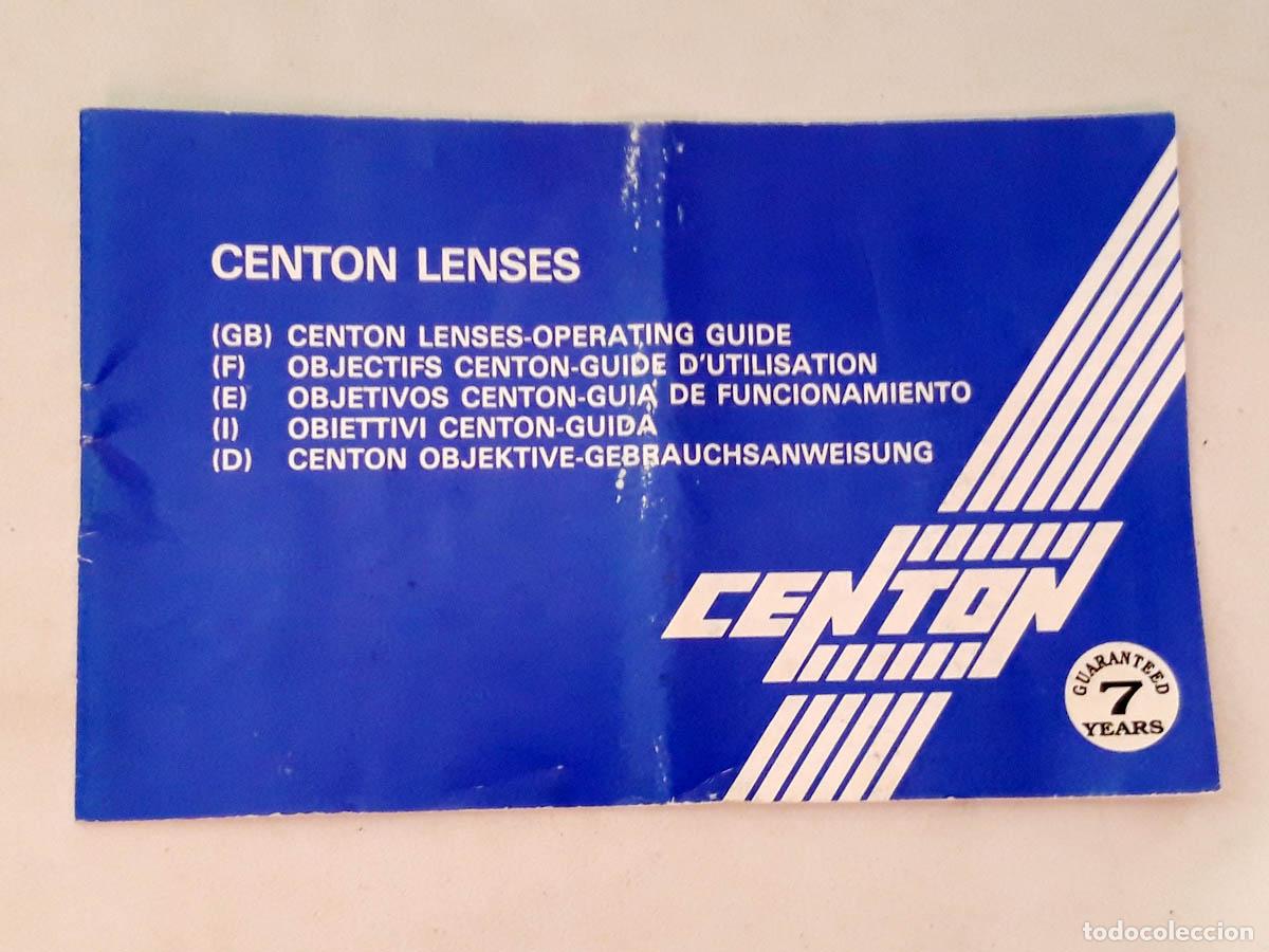 C&aacute;mara de fotos: Objetivos Centon Gu&iacute;a de Funcionamiento - Foto 1
