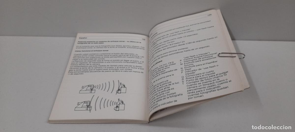 C&aacute;mara de fotos: LIBRO DE INTRUCCIONES DE LA CAMARA POLAROID - Foto 4