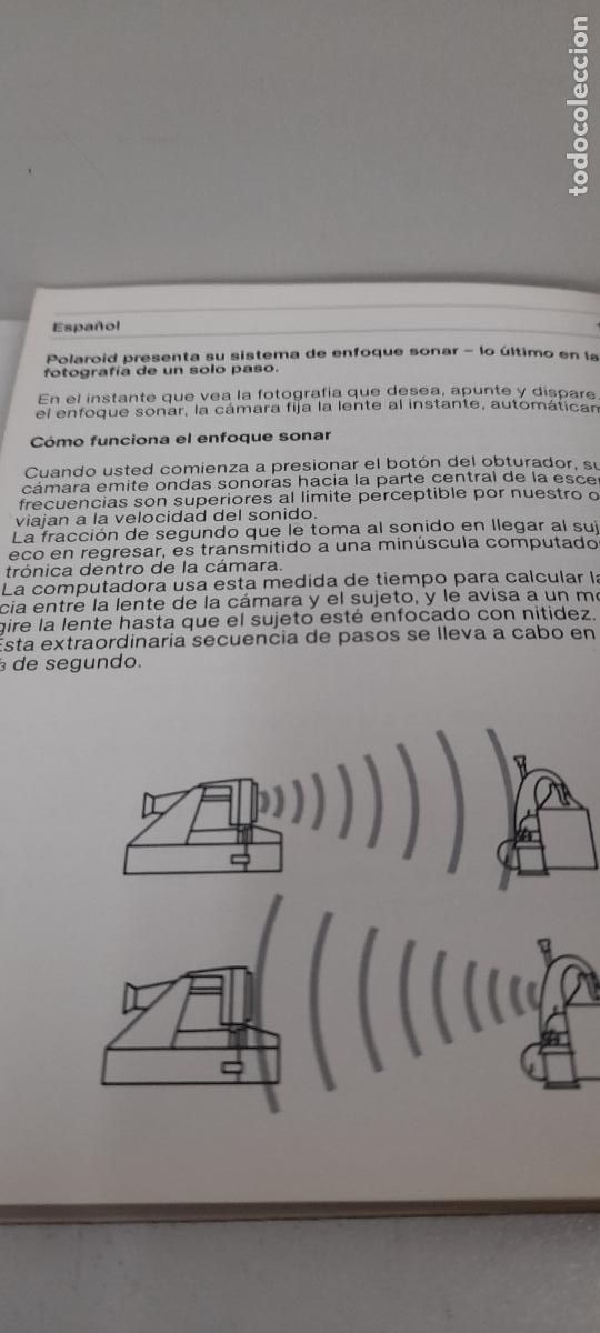 C&aacute;mara de fotos: LIBRO DE INTRUCCIONES DE LA CAMARA POLAROID - Foto 5