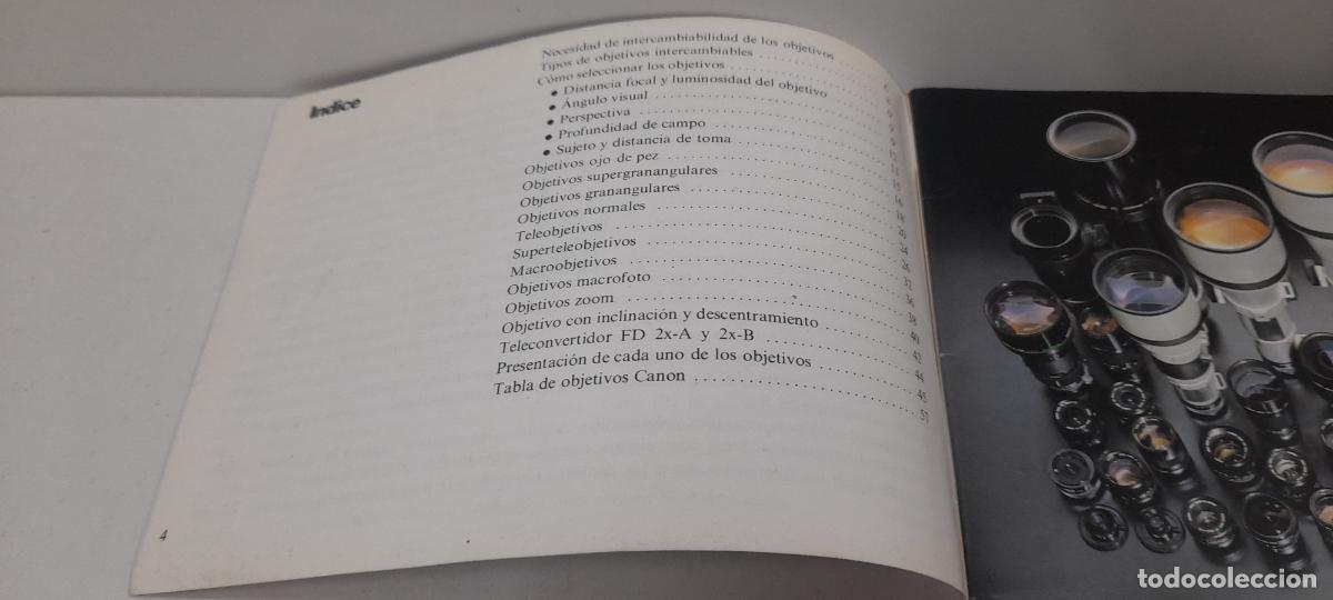 C&aacute;mara de fotos: LIBRO DE OBJETIVOS CANON INTERCAMBIABLES . CANON FD - Foto 5