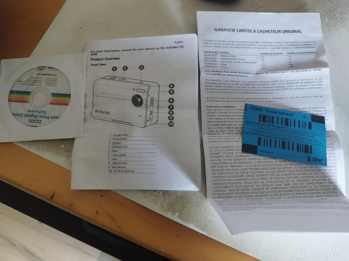 C&aacute;mara de fotos: POLAROID Z2300 INSTANT PRINTER - Foto 5