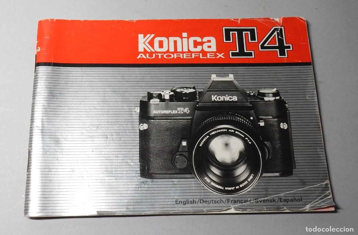C&aacute;mara de fotos: Manual instrucciones Konica Autoreflex T4 - Foto 1