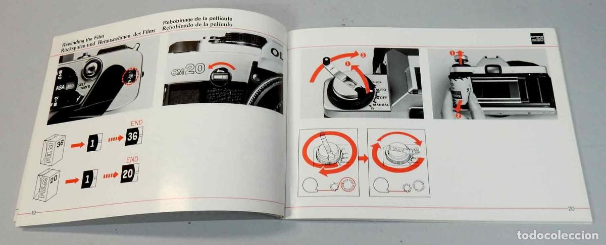 C&aacute;mara de fotos: Manual instrucciones OLYMPUS OM 20 - Foto 2