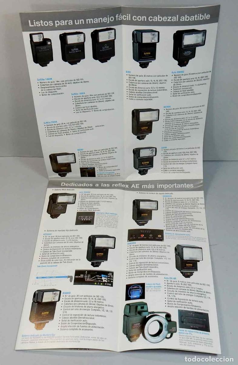 C&aacute;mara de fotos: Catalogo SUNPAK - C 1990 - nuevo - Foto 1