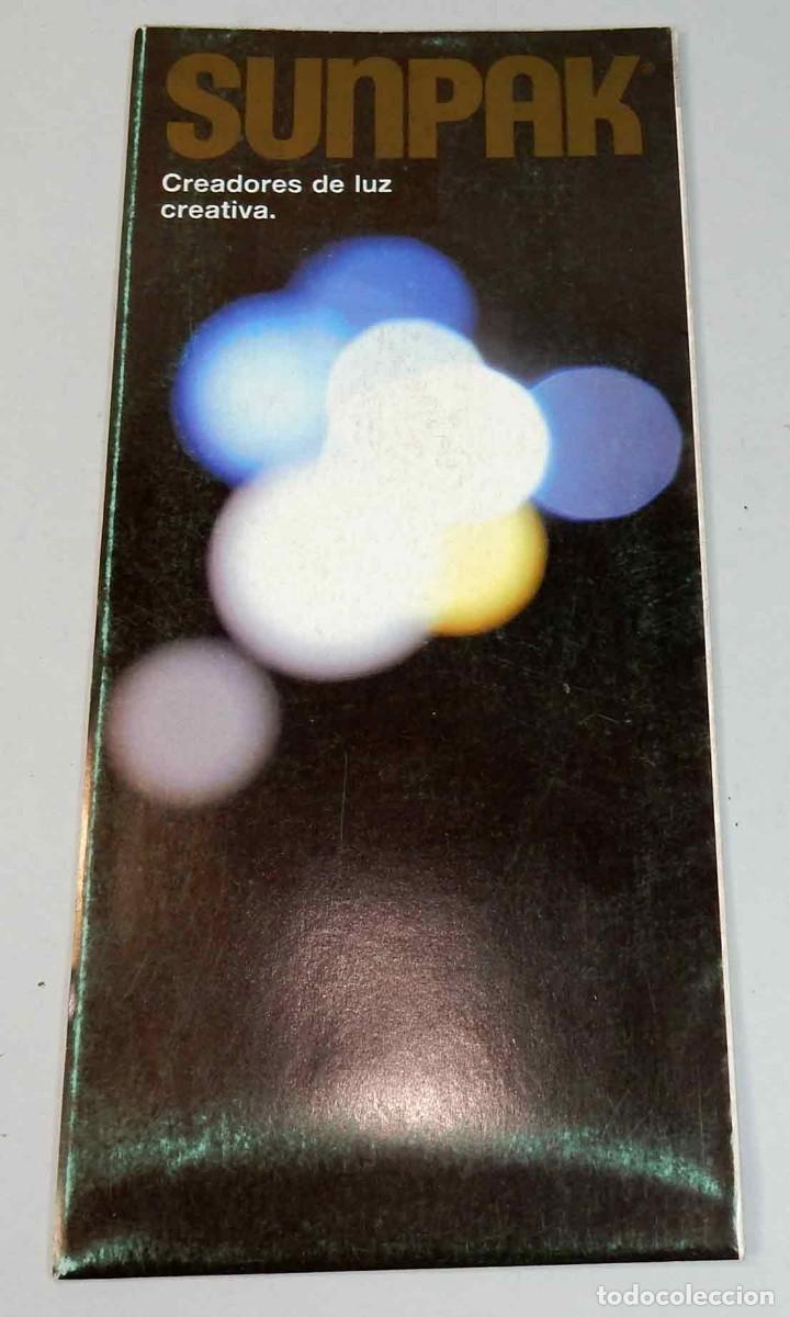 C&aacute;mara de fotos: Catalogo SUNPAK - C 1990 - nuevo - Foto 2