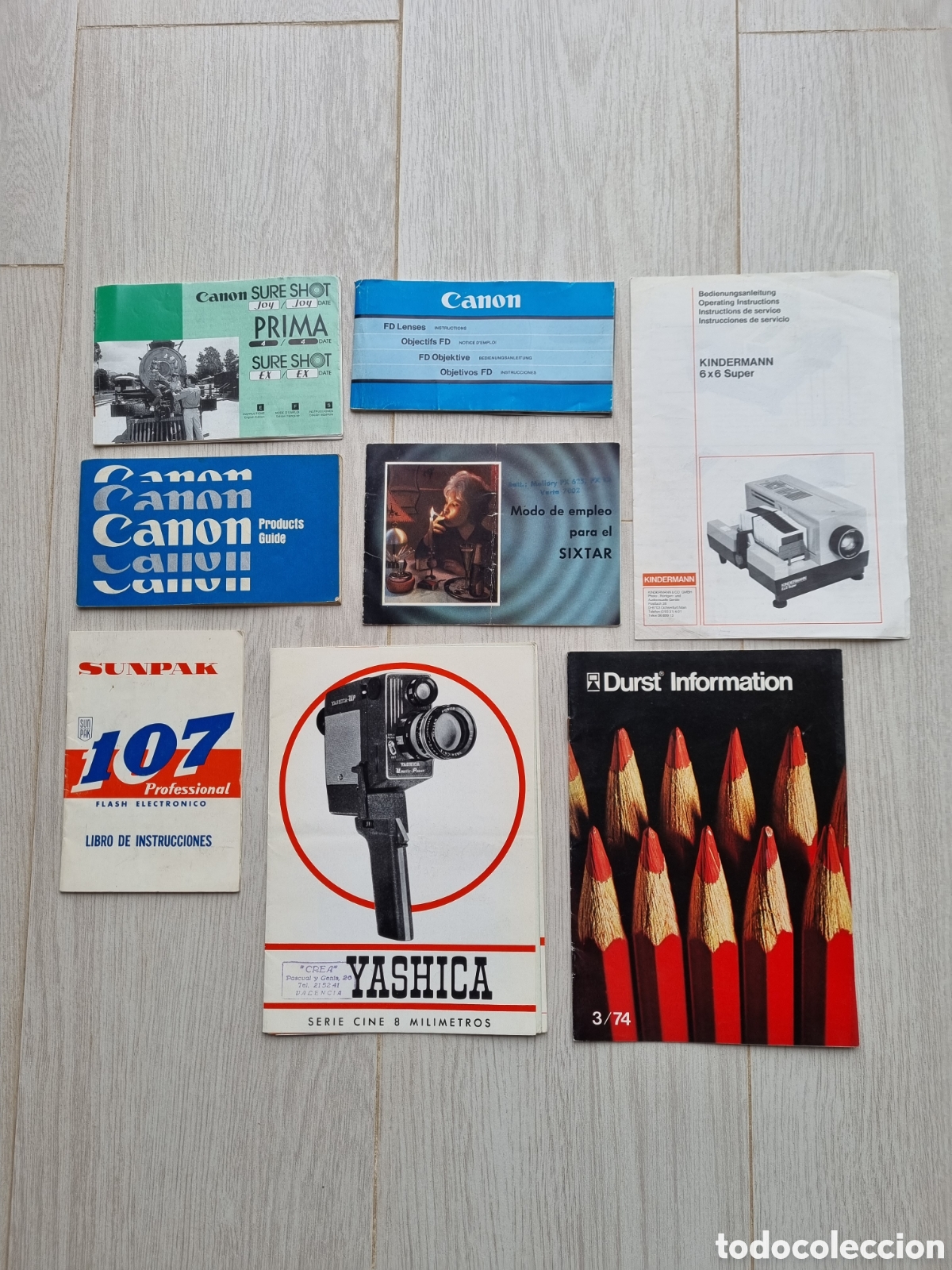 C&aacute;mara de fotos: Folletos Catalogos Publicidad Variados - Foto 1