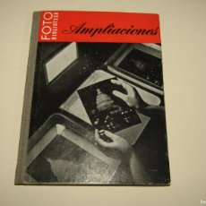 Cámara de fotos: ANTIGUO LIBRO * AMPLIACIONES * EN NUESTRO CUARTO OSCURO DE FOTO BIBLIOTECA 1ª EDICIÓN DEL AÑO 1948