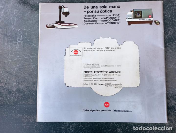 C&aacute;mara de fotos: PUBLICIDAD LEICA R4. - Foto 3