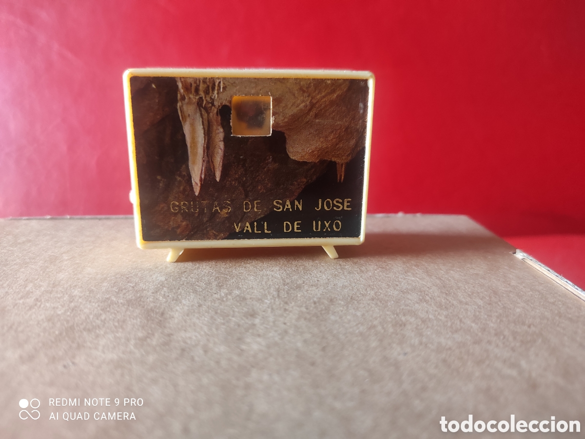 Fotokamera: Antiguo mini televisor visor, con im&aacute;genes grutas de San Jos&eacute; vall de uxo