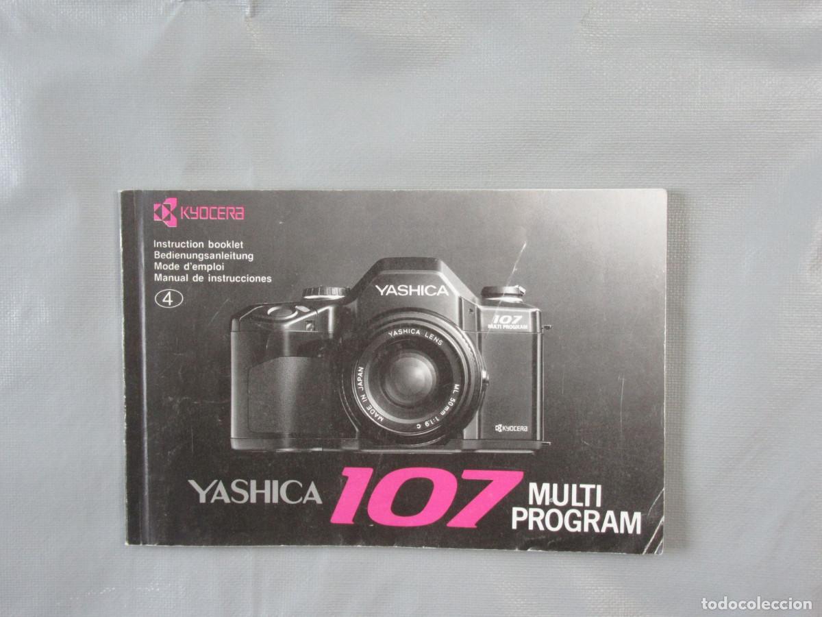 C&aacute;mara de fotos: Instrucciones de la c&aacute;mara Yashica 107 Multiprogram. Kyocera. - Foto 1