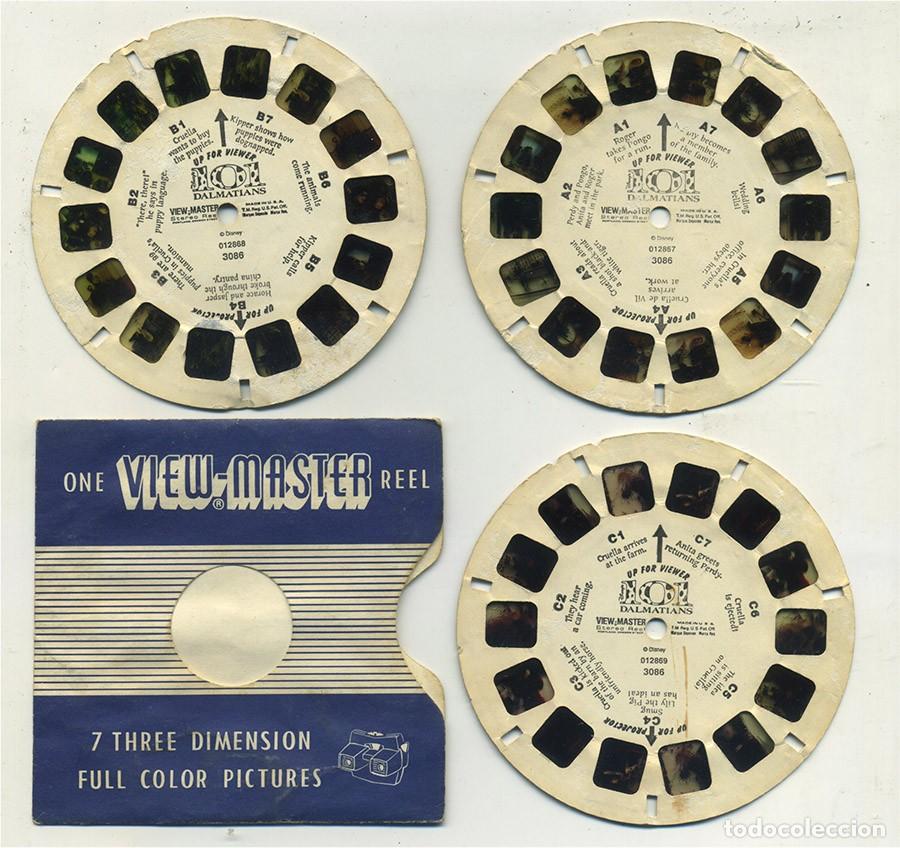 C&aacute;mara de fotos: VIEW MASTER 101 DALMATAS 3 DISCOS CON 21 IM&Aacute;GENES EN 3D - Foto 1