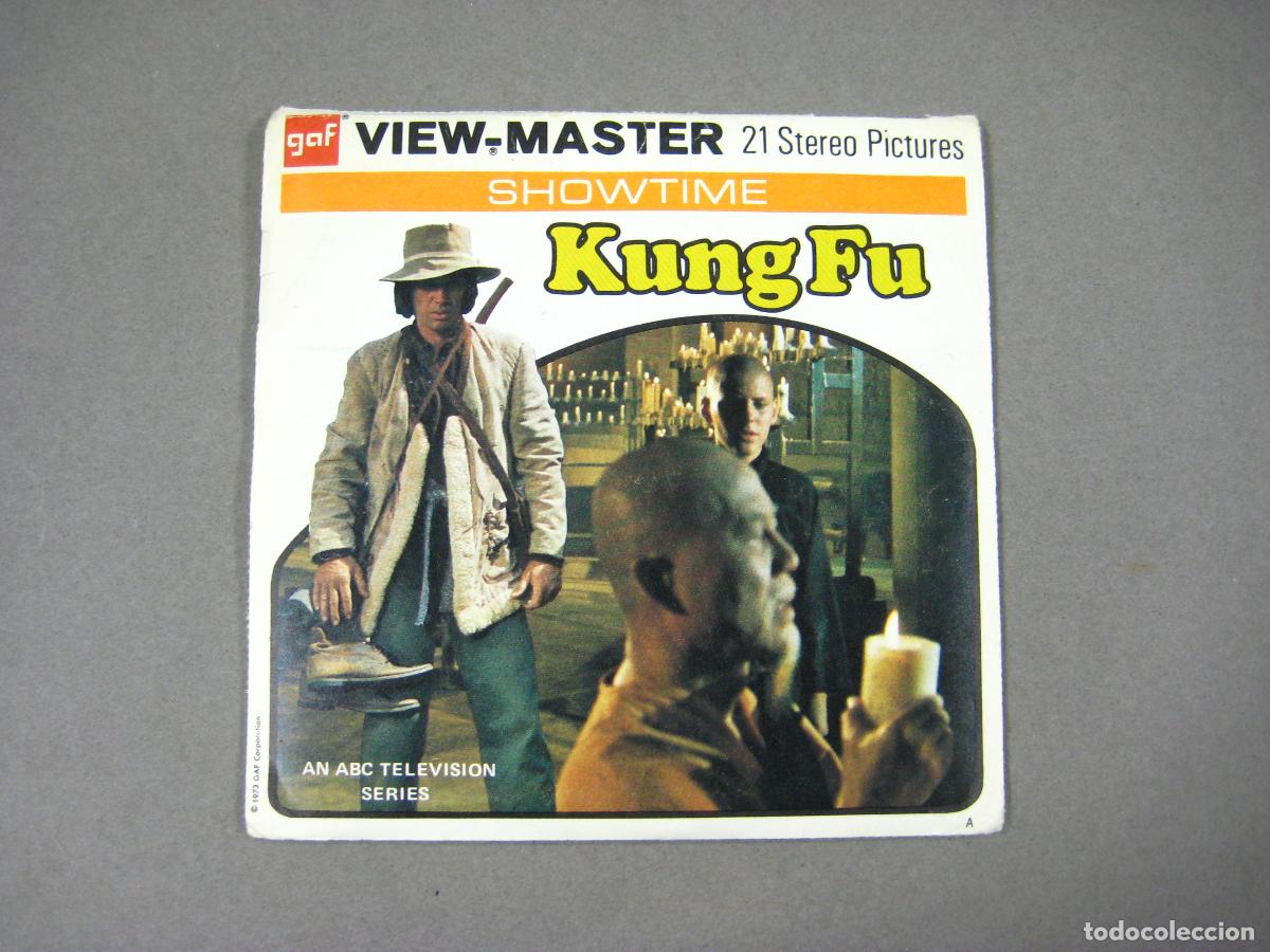 Fotocamere: VISTAS DEL VISOR ESTEREOSC&Oacute;PICO VIEW-MASTER. KUNG FU. 21 STEREO PICTURES