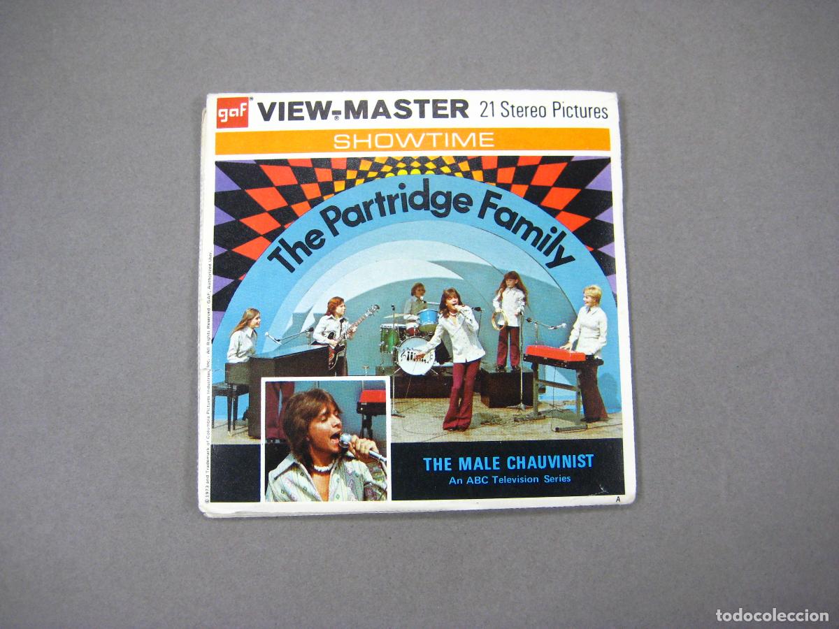 Fotocamere: VISTAS DEL VISOR ESTEREOSC&Oacute;PICO VIEW-MASTER. THE PARTRIDGE FAMILY. 21 STEREO PICTURES.