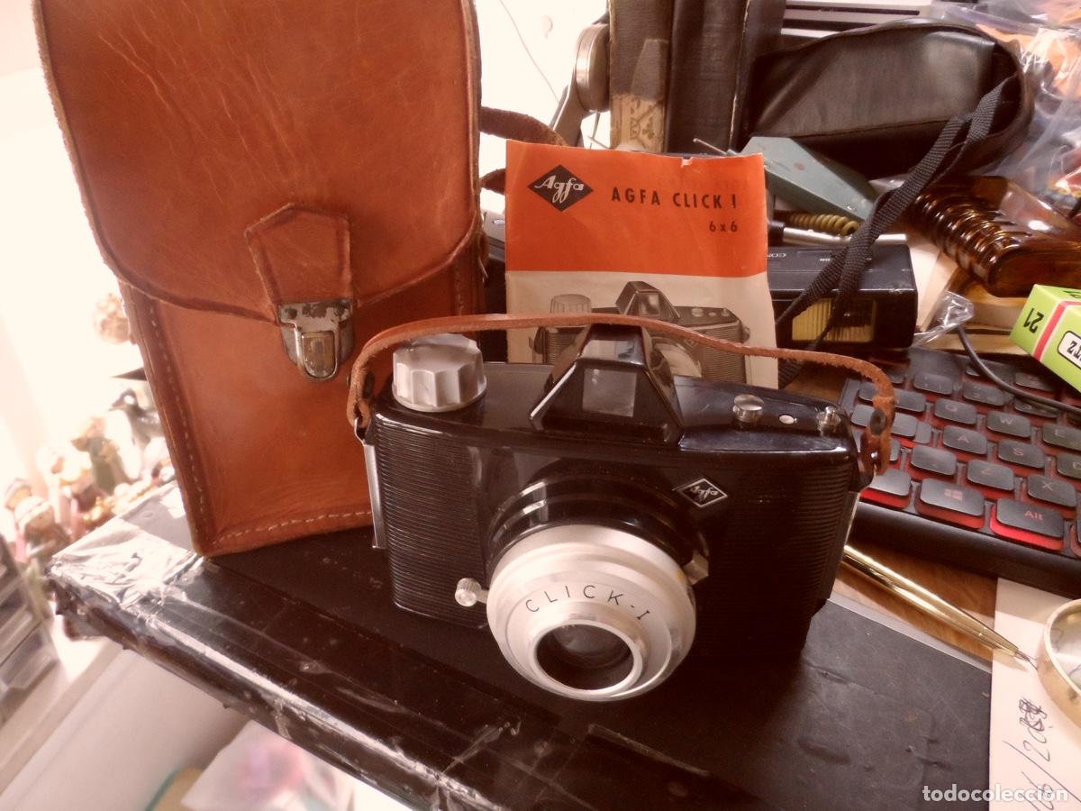 C&aacute;mara de fotos: AGFA CLICH 1 CON FUN DE CUERO - Foto 1