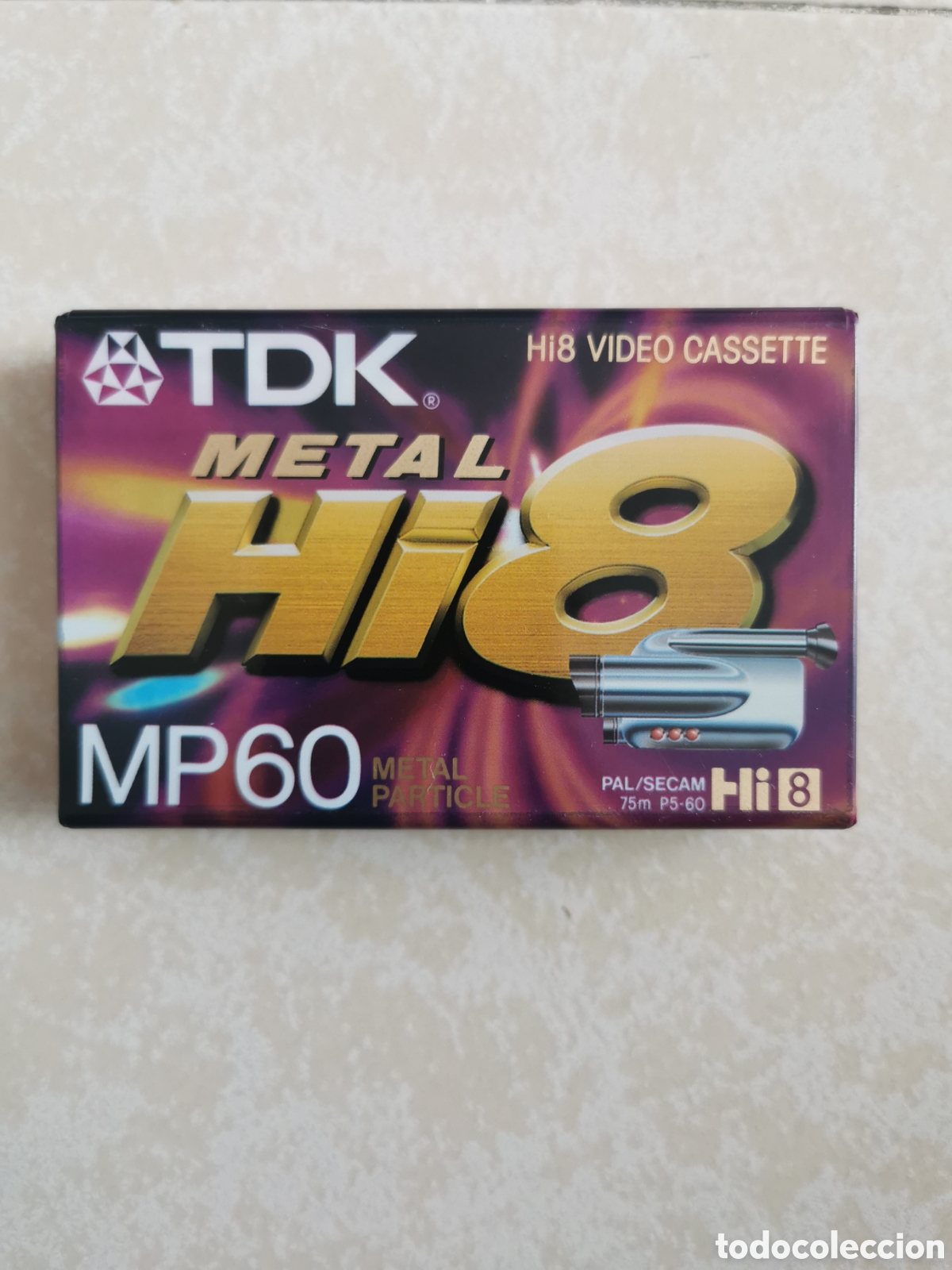 C&aacute;mara de fotos: Tdk Hi8 mp60 videocassette - Foto 1