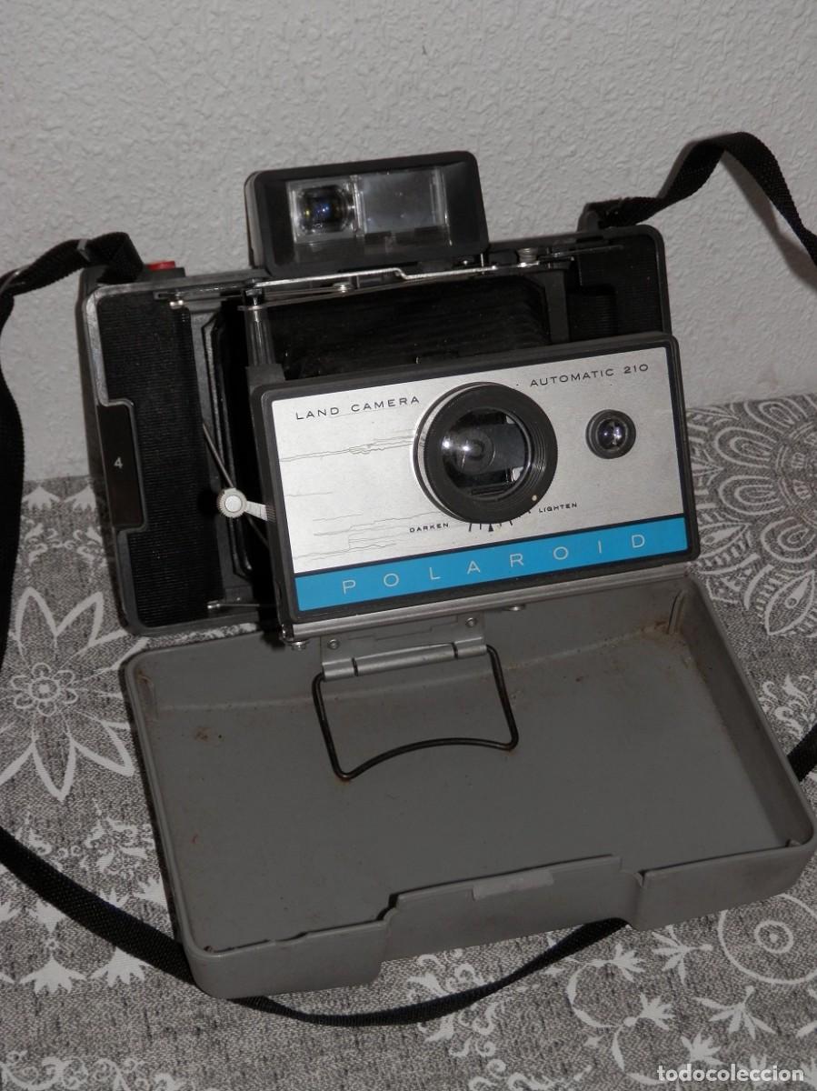 C&aacute;mara de fotos: ANTIGUA CAMATA POLAROID MODELO AUTOMATIC 210 - Foto 6