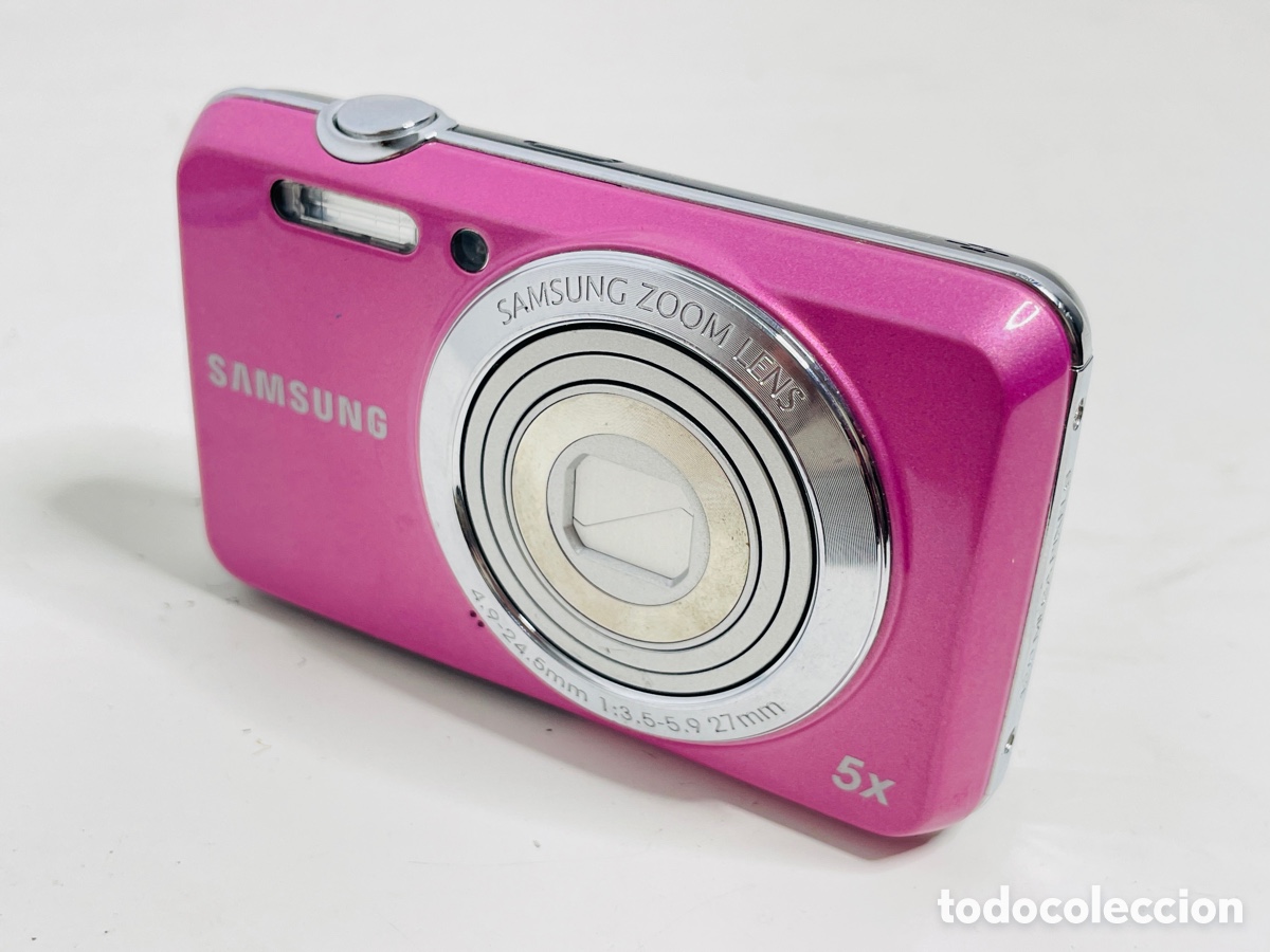 C&aacute;mara de fotos: Samsung ES 80 Pink Camera - Foto 6