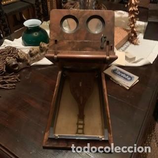 C&aacute;mara de fotos: VISOR ESTEREOSCOPIO DE GRAFOSCOPIO Antiguo - Foto 3