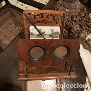 C&aacute;mara de fotos: VISOR ESTEREOSCOPIO DE GRAFOSCOPIO Antiguo - Foto 9