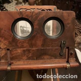 C&aacute;mara de fotos: VISOR ESTEREOSCOPIO DE GRAFOSCOPIO Antiguo - Foto 10