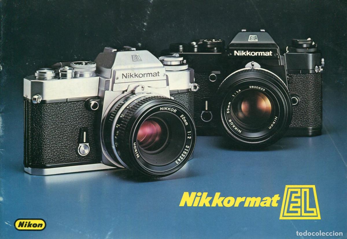 C&aacute;mara de fotos: CAT&Aacute;LOGO NIKON NIKKORMAT EL - Foto 1