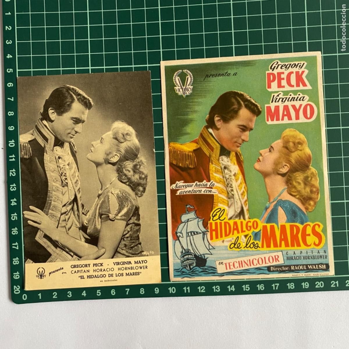 C&aacute;mara de fotos: folleto de mano programa de cine pelicula El hidalgo de los mares - Foto 1