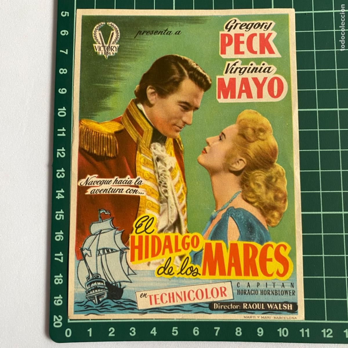 C&aacute;mara de fotos: folleto de mano programa de cine pelicula El hidalgo de los mares - Foto 4