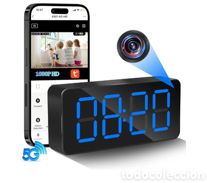 C&aacute;mara de fotos: RELOJ DESPERTADOR con CAMARA - Foto 1