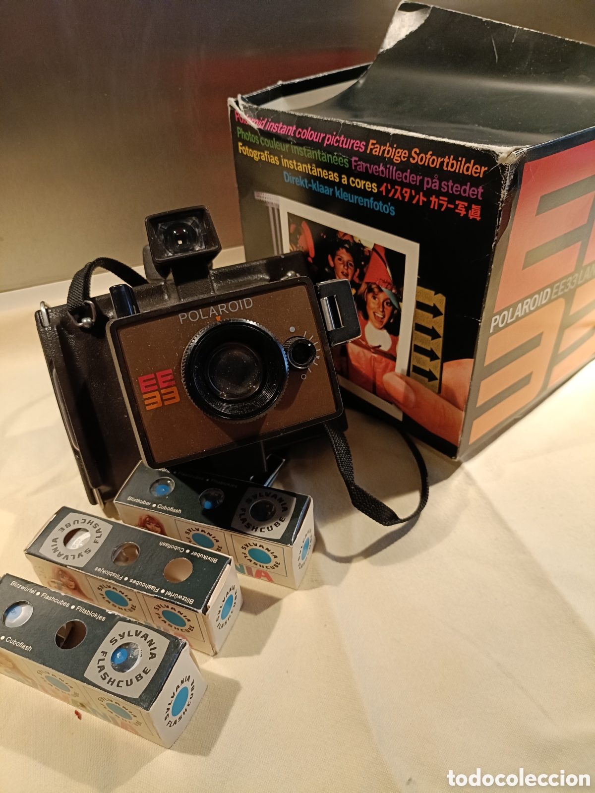 C&aacute;mara de fotos: C&aacute;mara polaroid EE33 land camera - Foto 1