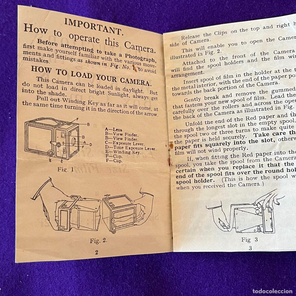 C&aacute;mara de fotos: INSTRUCCIONES DE USO DE CAMARA WARWICK BOX. - Foto 3