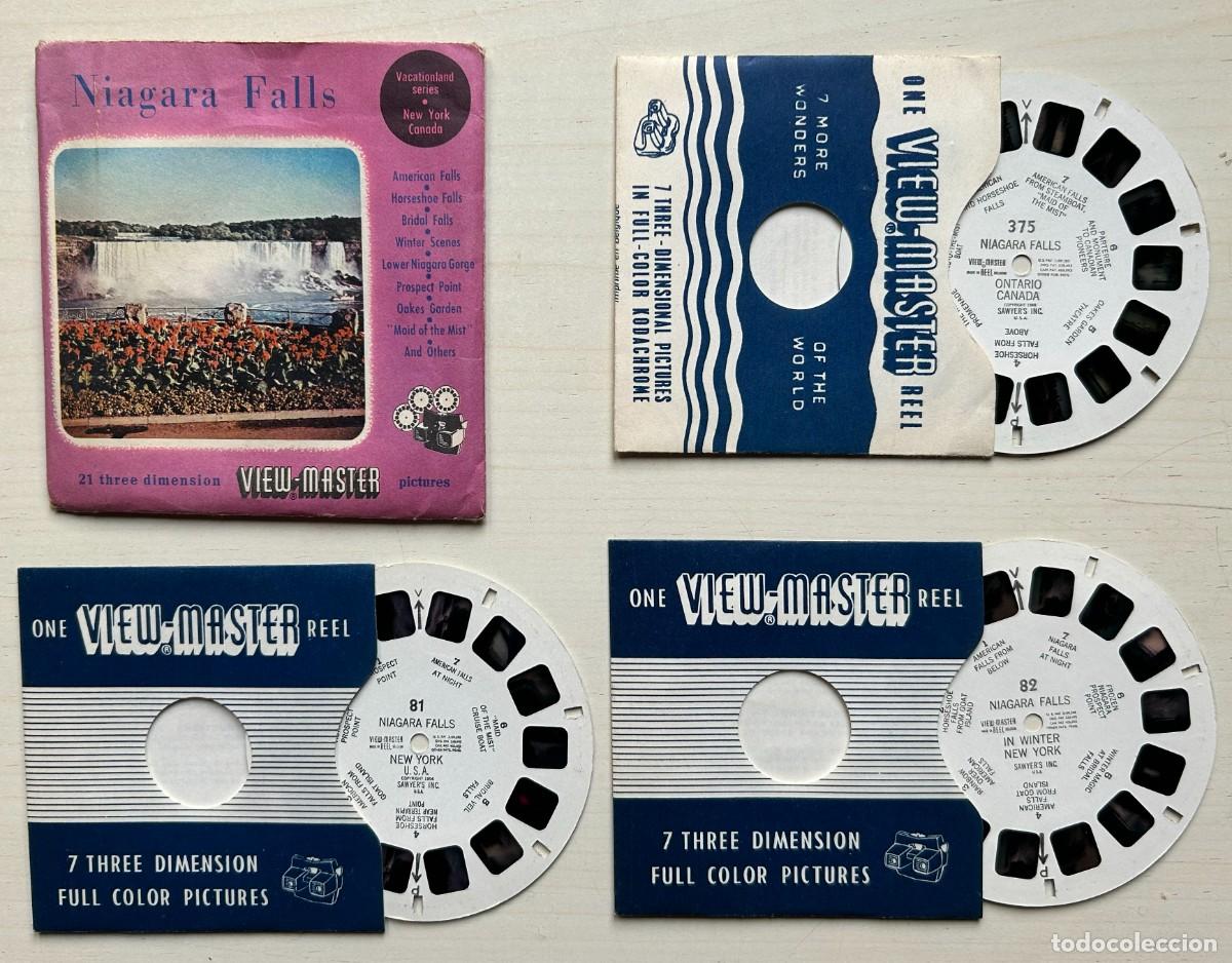 C&aacute;mara de fotos: VIEW-MASTER Visor 3-Dimensional Modelo E + 21 discos - Foto 13