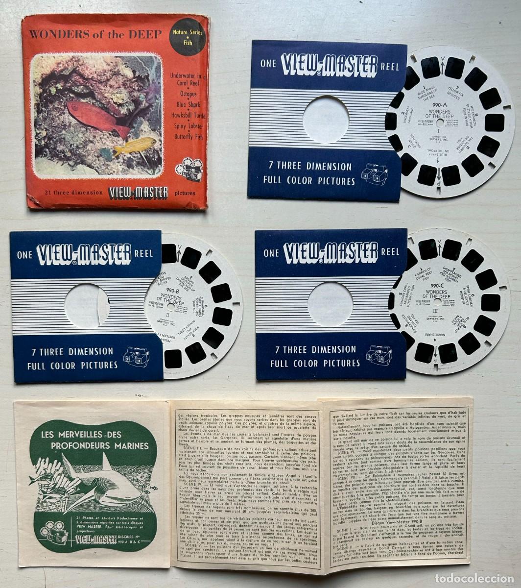 C&aacute;mara de fotos: VIEW-MASTER Visor 3-Dimensional Modelo E + 21 discos - Foto 14