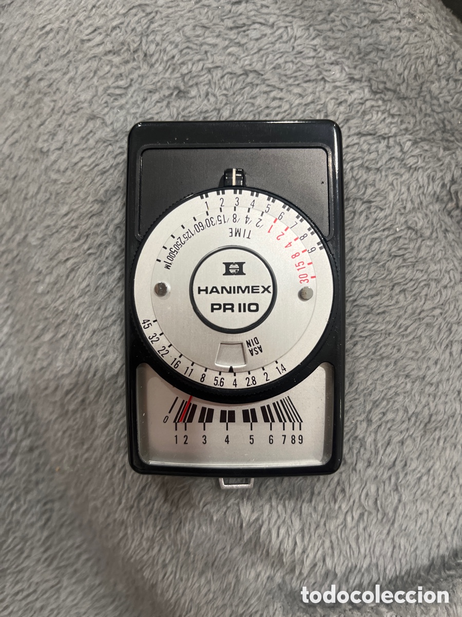C&aacute;mara de fotos: Fotometro Hanimex Pr 110 light meter - Foto 4