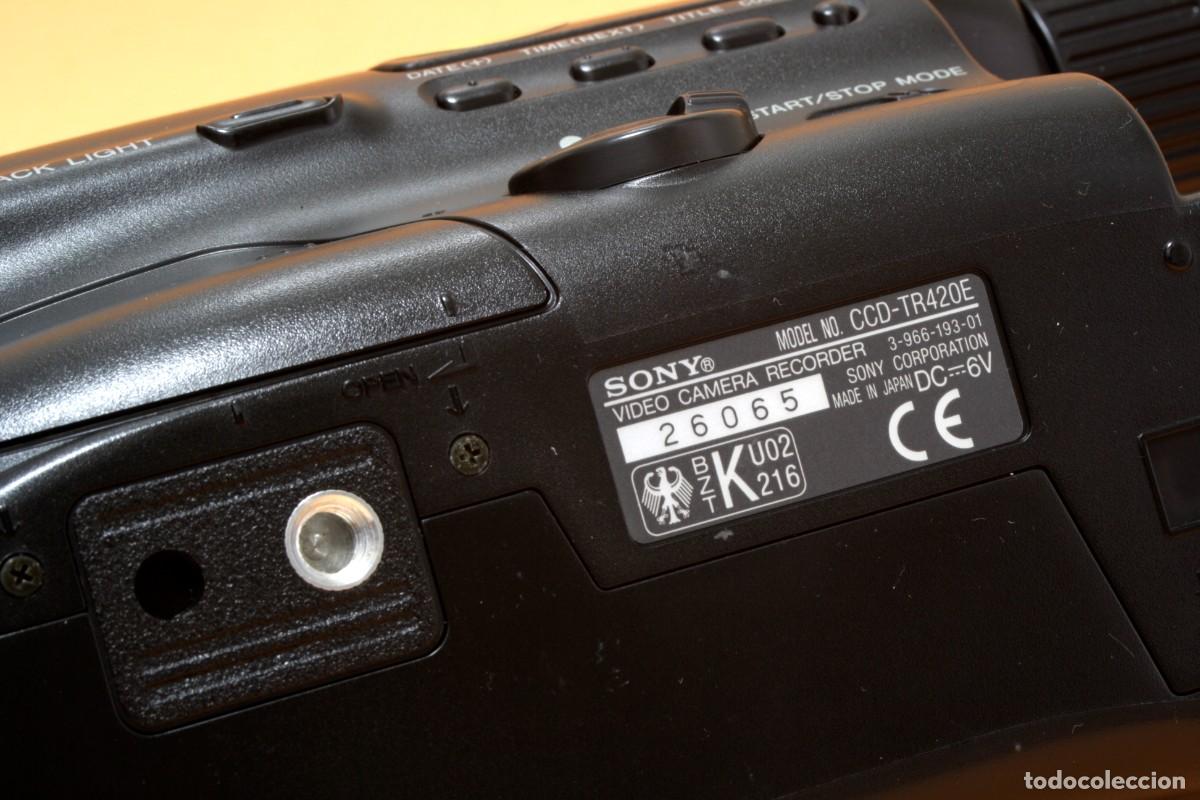 C&aacute;mara de fotos: VIDEOC&Aacute;MARA SONY CCD-TR420E , JAP&Oacute;N - Foto 2