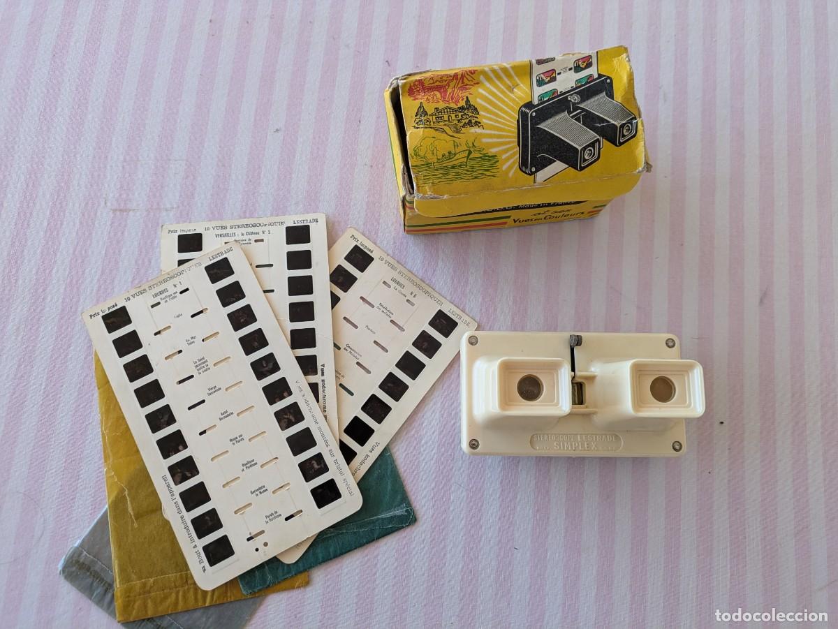 C&aacute;mara de fotos: Visor Esterosc&oacute;pico Lestrade con caja original y 3 l&agrave;minas - Foto 1