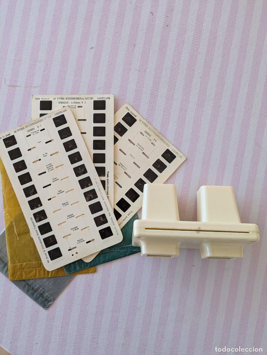 C&aacute;mara de fotos: Visor Esterosc&oacute;pico Lestrade con caja original y 3 l&agrave;minas - Foto 3