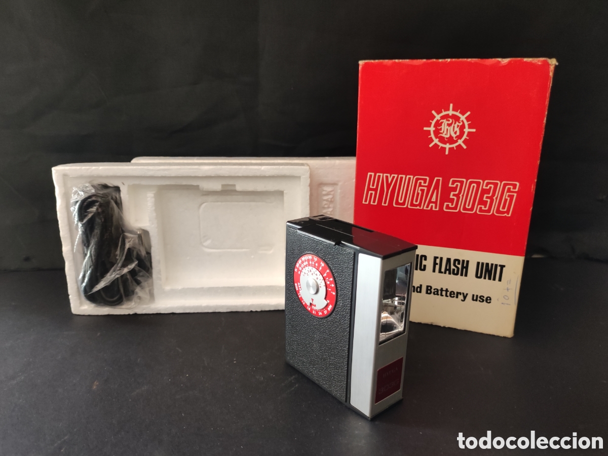 C&aacute;mara de fotos: Flash electr&oacute;nico con su caja y estuche - Foto 1