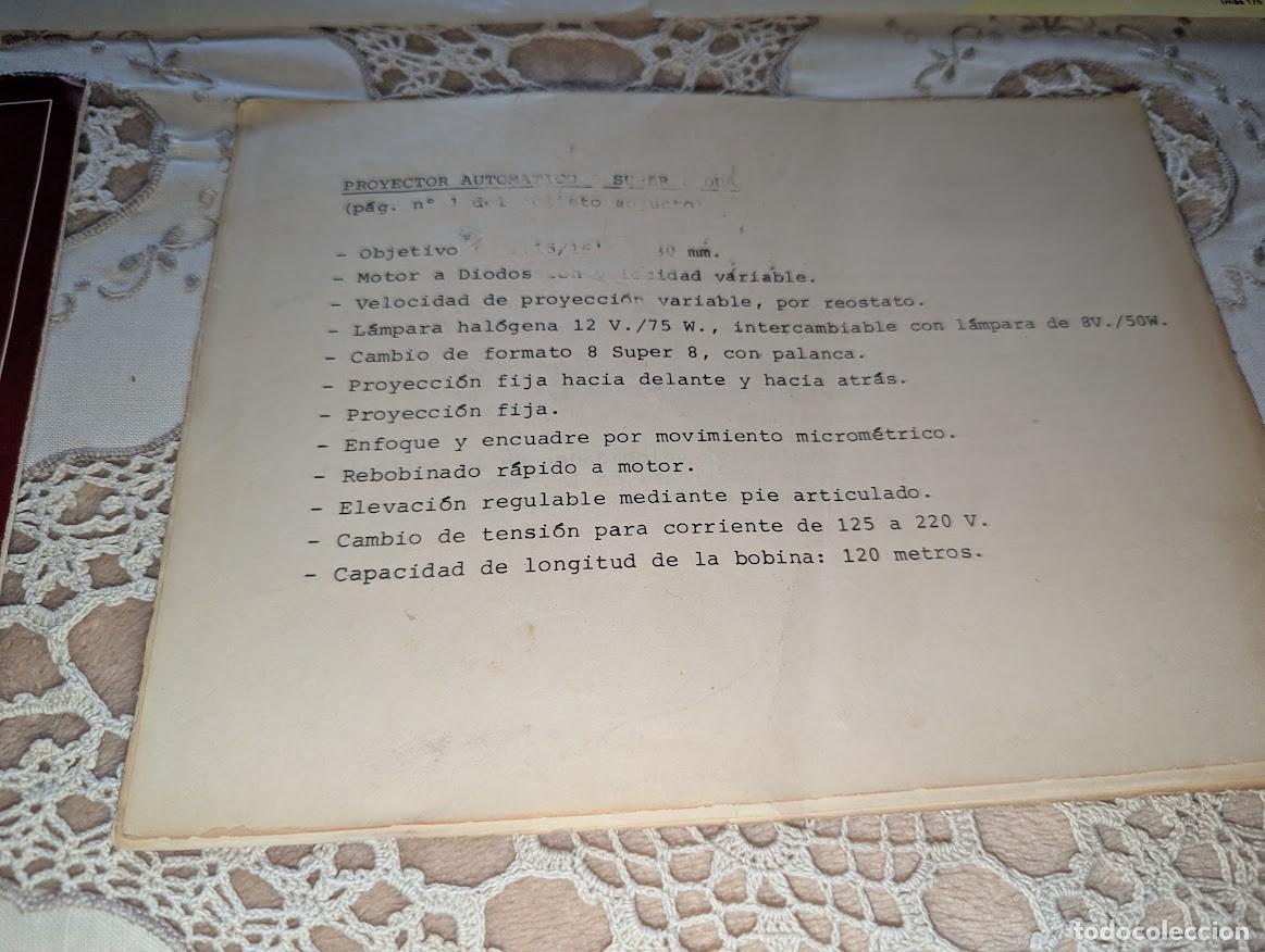 C&aacute;mara de fotos: PROYECTOR SUPER 8 - FOLLETOS ANTIGUOS - Foto 3